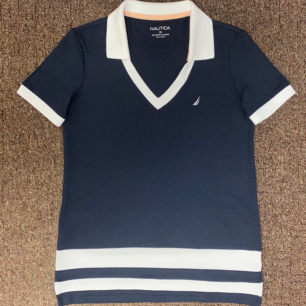 NWOT Náutica Navy PoLo Shirt XS